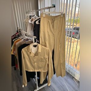 ASOS MEN’S CROPPED PJ SET - M